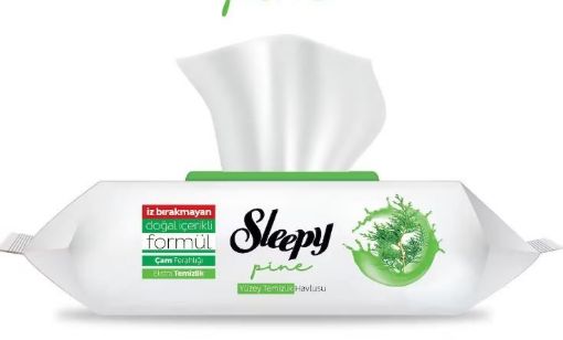 SLEEPY YÜZEY TEMİZ.HAVLUSU100'LÜ ÇAM FERAHLIĞI. ürün görseli