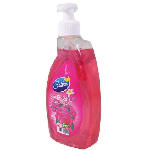 SALKIM MOR-TURUNCU-PEMBE SIVI SABUN 400 ML. ürün görseli