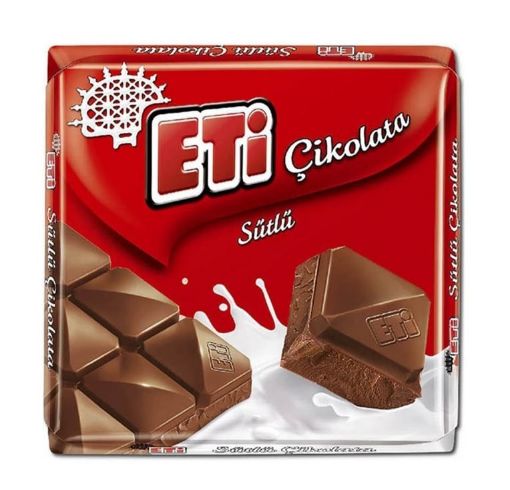 ETİ BOL SÜTLÜ KARE ÇİKOLATA 60 GR. ürün görseli