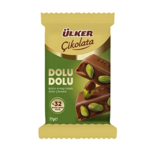 ÜLKER ÇİKOLATA  DOLU DOLU ANTEP 77 GR. ürün görseli
