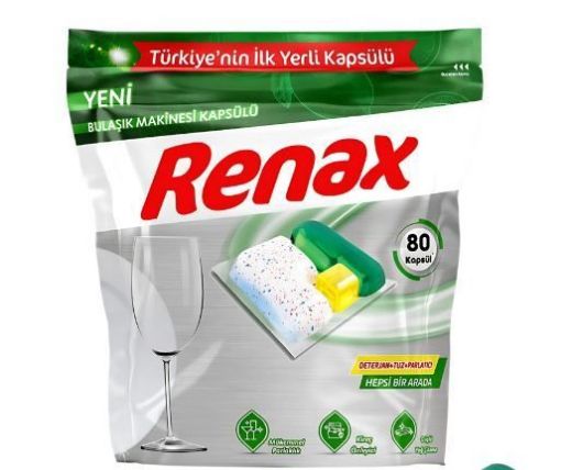 RENAX 80 Lİ BULAŞIK MAKİNE KAPSÜLÜ. ürün görseli