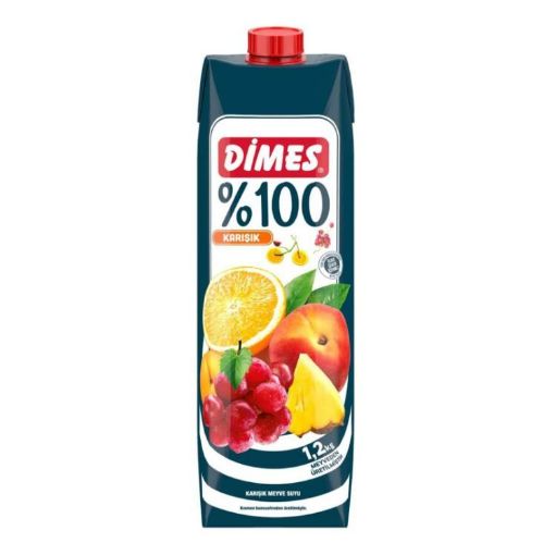 DİMES %100 1 LT PORTAKAL. ürün görseli