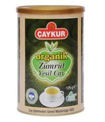 ÇAYKUR ZÜMRÜT YEŞİL ÇAY 125 GR TNK. ürün görseli