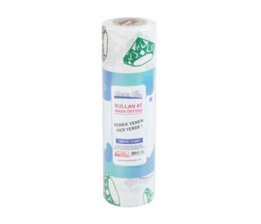 CLEAN LİFE 100X120 KAĞIT MASA ÖRT. 8'Lİ 9.6 MT. ürün görseli
