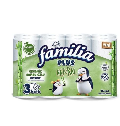 FAMİLİA TUV.KAĞIDI 16'LI NATURAL. ürün görseli