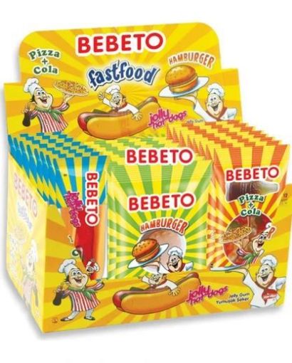 BEBETO JELİBON 36 LI 18 GR. ürün görseli