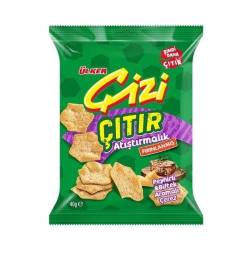 ÜLKER ÇİZİ PEYNİR&BİFTEK 160 GR PARTİBOY. ürün görseli