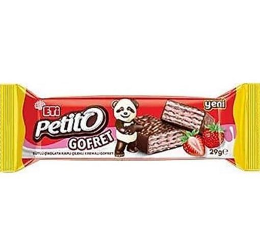 ETİ PETİTO GOFRET ÇİLEKLİ  29 GR. ürün görseli
