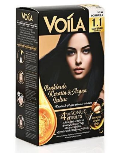 VOİLA SAÇ BOYASI (1.1) MAVİ SİYAH 50 ML. ürün görseli