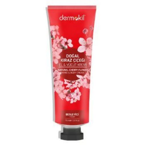 DERMOKİL EL VE VÜCUT KREMİ 75 ML K.ÇİÇEĞİ. ürün görseli
