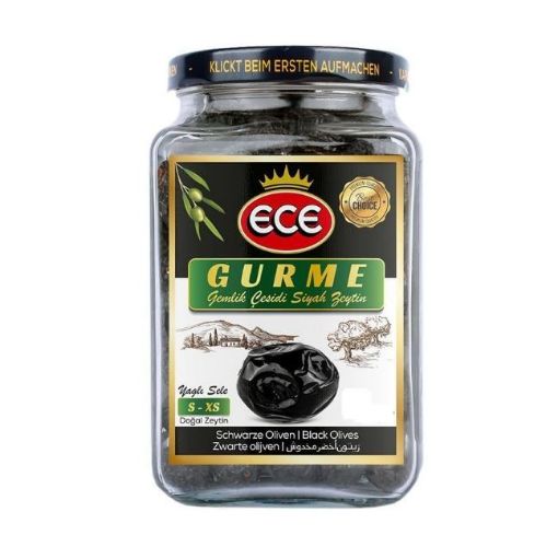 ECE SİYAH ZEYTİN GEMLİK EXTRA 1000 GR CAM. ürün görseli
