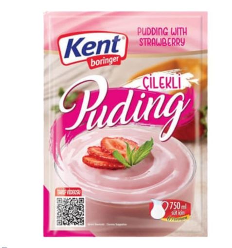 KENT PUDİNG ÇİLEK 125 GR. ürün görseli