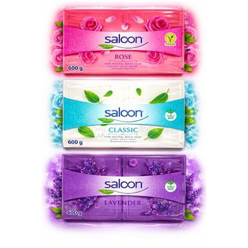 SALOON BANYO SAB. 600 GR GÜL&LAV.&CLASİC. ürün görseli
